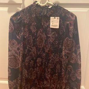 Zara floral dress size XS NEW